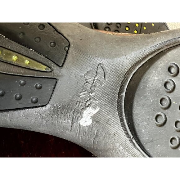 Clarks Wave Run Loafer Shoes Women's 9W Brown Leather Slip-On Embroidered - Picture 9 of 10